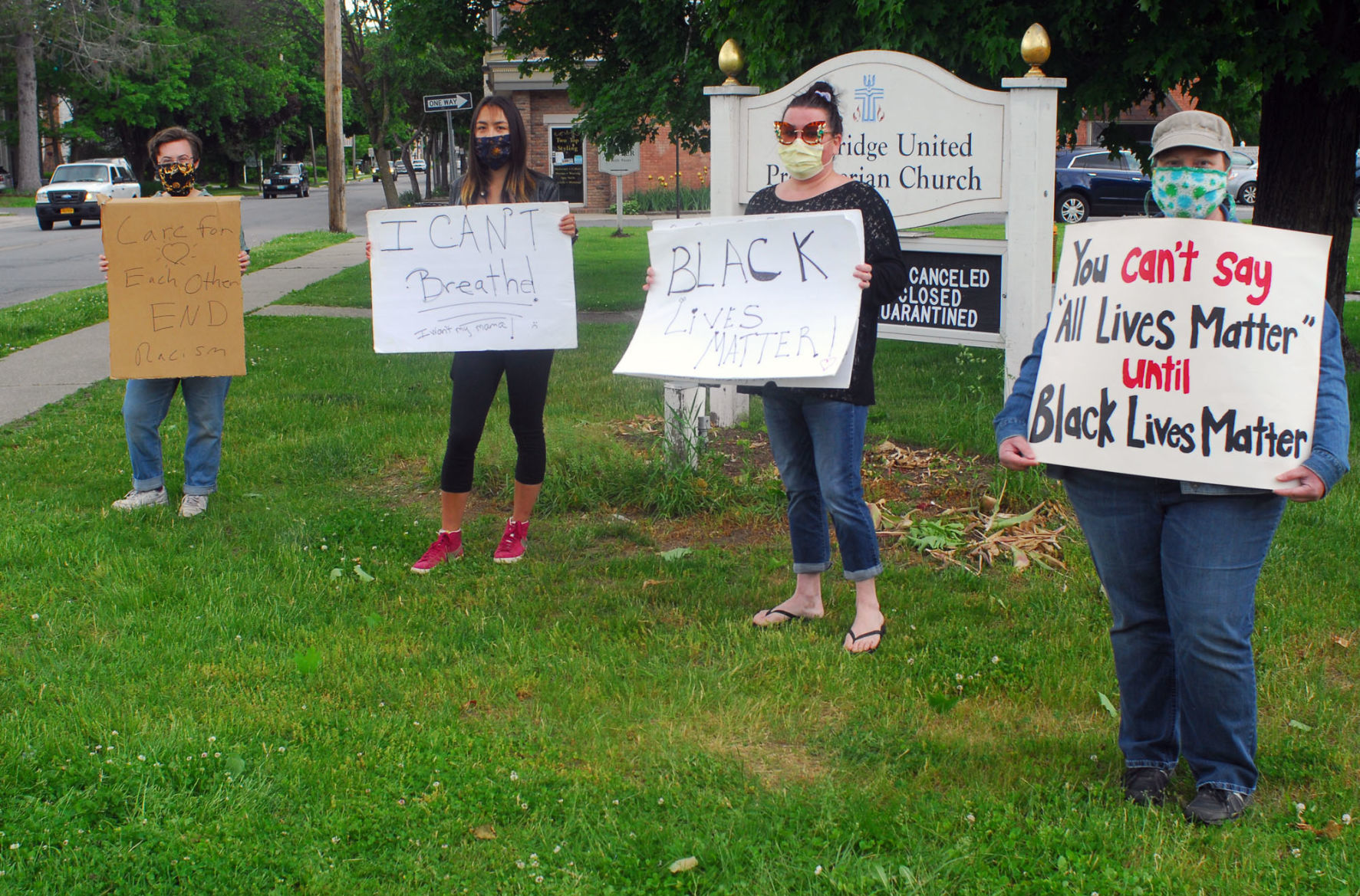 Cambridge protest